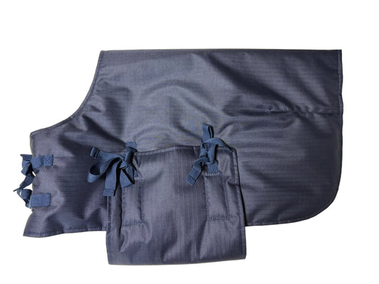 【馬服】当歳馬冬用・中綿200g｜600D防水オックスフォード・ひも留め